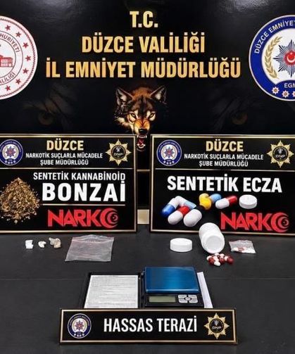 Düzce'de zehir tacirlerine darbe: 40 şüpheliye işlem yapıldı
