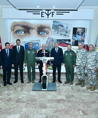 Eskişehir ​1'inci Hava Bakım Fabrika Müdürlüğünün 100'üncü yılına özel ziyaret