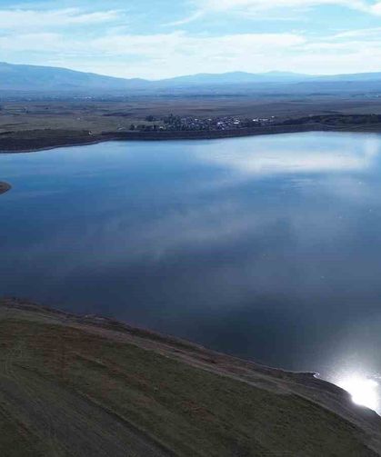 Kars'ın su deposu Bayburt Barajı Sonbahar yağmurlarıyla yüzde 80 doldu