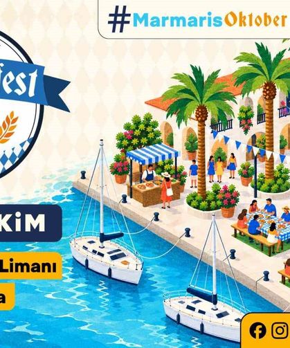 Marmaris'te Sonbahar coşkusu yat limanına taşınacak