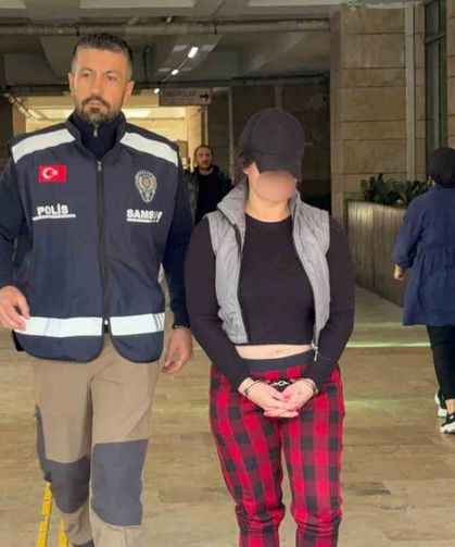 Samsun'da 4 yıl 2 ay 25 gün hapis cezası bulunan kadın yakalandı