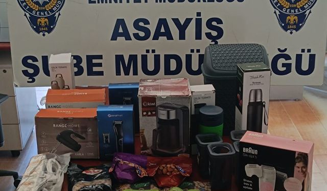 Zincir market fareleri polisten kaçamadı