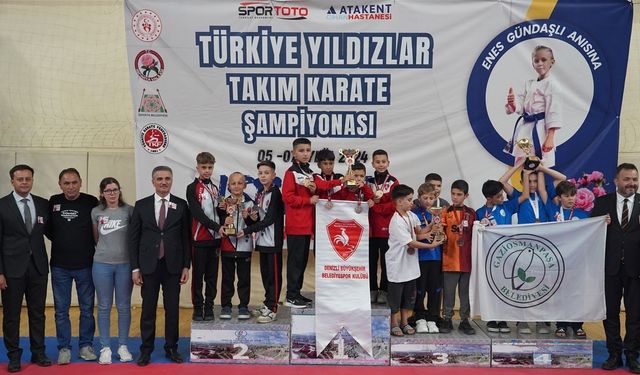 Denizli Büyükşehir Karate Takımından Türkiye Şampiyonluğu