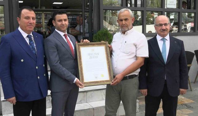 Depremin merkezi Kahramanmaraş’a ‘Ahilik Beratı’ verildi