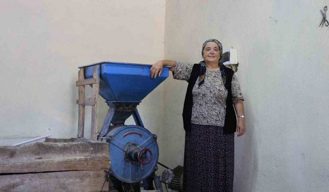 Kötü söylemlere kulak asmadı, ilçenin tek kadın değirmencisi oldu