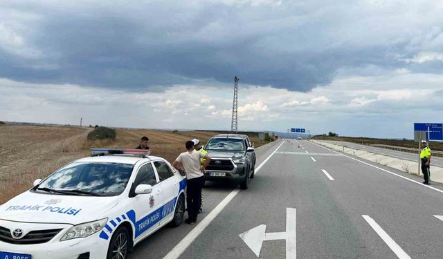 Saray’da trafik denetimleri