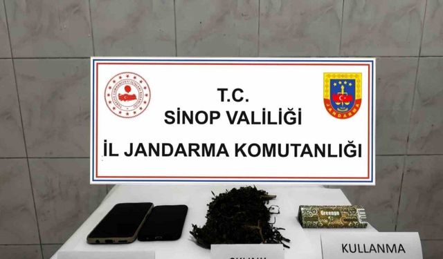 Sinop’ta uyuşturucu operasyonu: 2 gözaltı