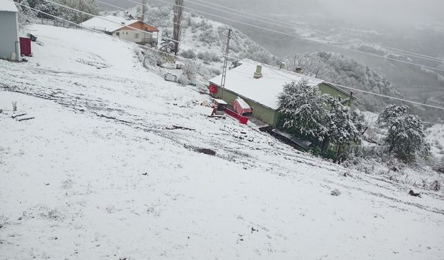 Posof beyaza büründü