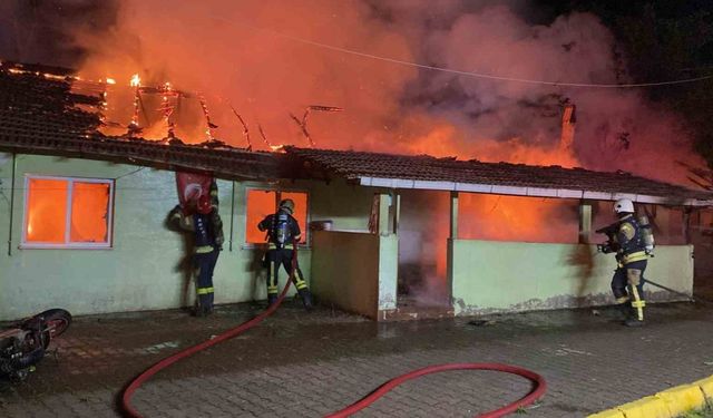 72 yaşındaki annesinin ilişkisi olduğunu düşünerek, içinde bulunduğu evi yakmış