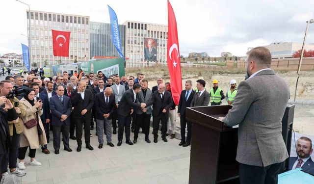 Arnavutköy’de Namazgah Camii’nin temeli atıldı