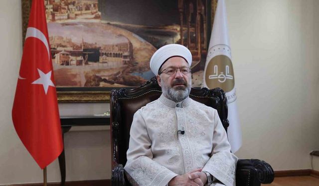 Diyanet İşleri Başkanı Erbaş: “Zulümlerin son bulması ancak alimlerimizin mücadelesiyle mümkün olacaktır”