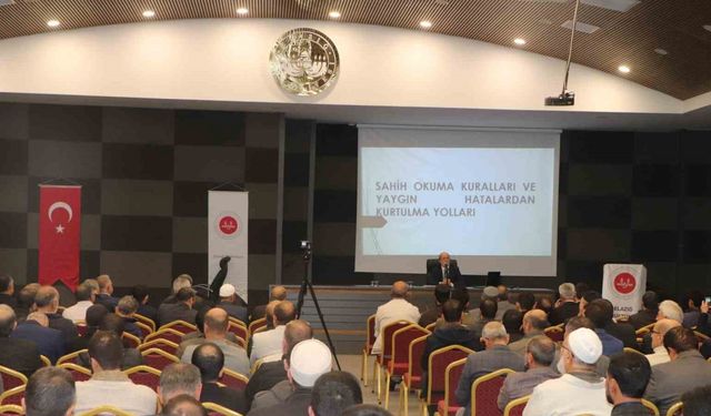 Elazığ’da müftülük personeline seminer