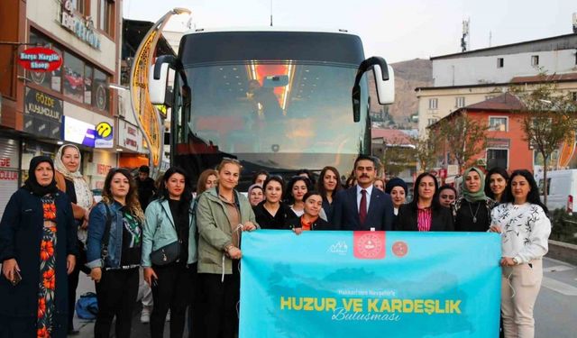 Hakkari’den Nevşehir’e  “Huzur ve Kardeşlik Buluşmaları” gezisi