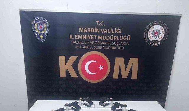 Mardin’de uyuşturucu ve silah kaçakçılığı operasyonu: 2 kişi tutuklandı