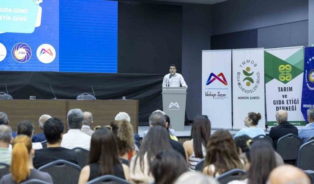 Mersin’de ’Dünya Gıda Ve Etik Günü’ paneli