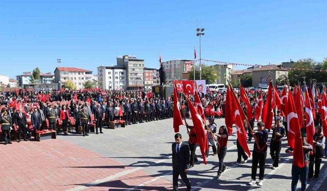 Muş’ta Cumhuriyetin 101. yıl coşkusu