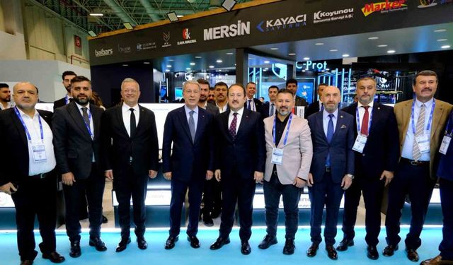 SAHA EXPO’ya Mersin’den 11 firma katıldı