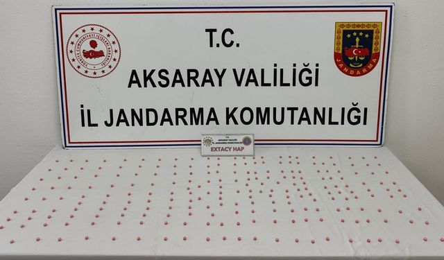 Jandarmadan uyuşturucu hap operasyonu: 1 tutuklama