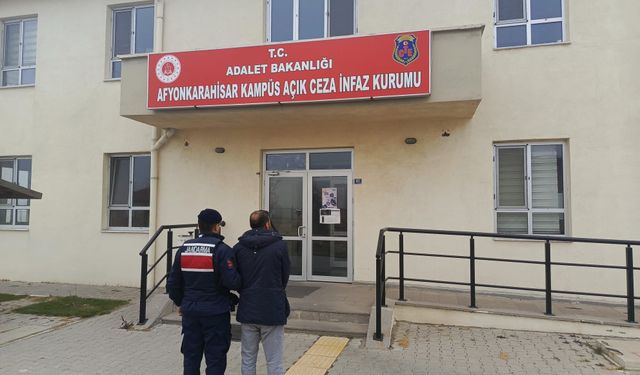 15 yıl 2 ay hapis cezası ile aranan şahsı jandarma yakaladı