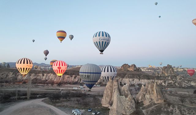 Kapadokya'da tüm zamanların rekoru kırıldı