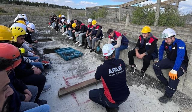 AFAD’dan Suluova MYO öğrencilerine eğitim