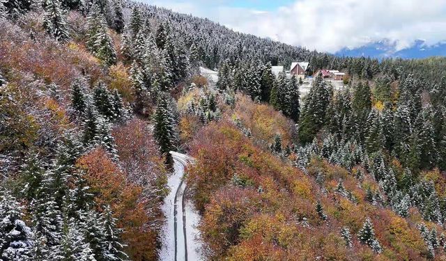 Artvin’in dağlarında kış, köylerinde sonbahar yaşanıyor