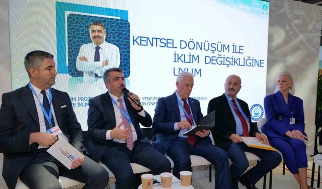 Başkan Yılmaz: "Kentsel dönüşüm projeleri iklim dostu bir gelecek için önemli"