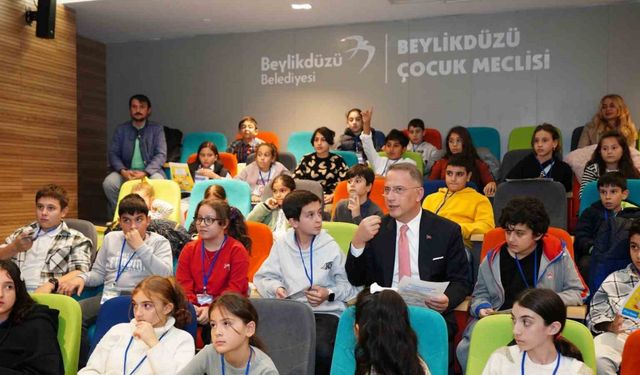 Beylikdüzü çocuk meclisi yeni başkanını seçti