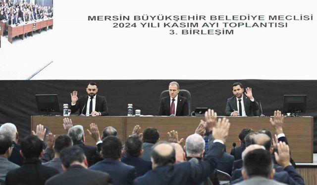 Mersin Büyükşehir Belediyesinin 2025 yılı bütçesi 27 milyar 500 milyon lira oldu