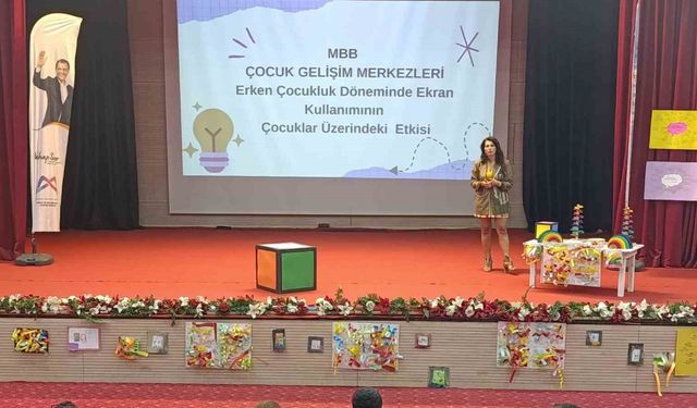 Mersin’de ebeveynlere ’çocuklarda ekran kullanımı’ anlatıldı