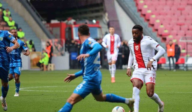 Trendyol Süper Lig: Samsunspor: 1 - Bodrum FK: 0 (İlk yarı)