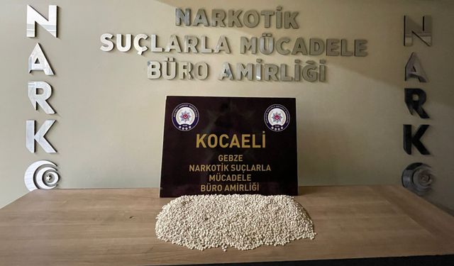 Kocaeli'de 17 bin uyuşturucu hap ele geçirildi