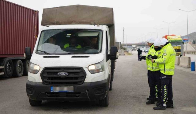 Kırıkkale’de denetimlerde 129 araç trafikten men edildi