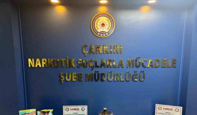 Çankırı’da uyuşturucu operasyonu: 6 gözaltı