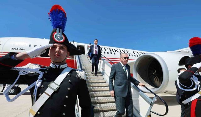 Cumhurbaşkanı Erdoğan, Roma’da