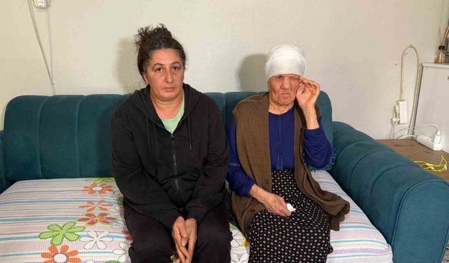Emine teyzenin gözyaşları dindi
