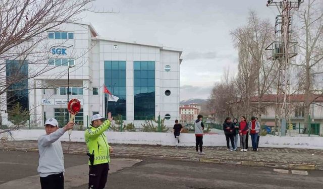Emniyetten öğrencilere trafik eğitimi
