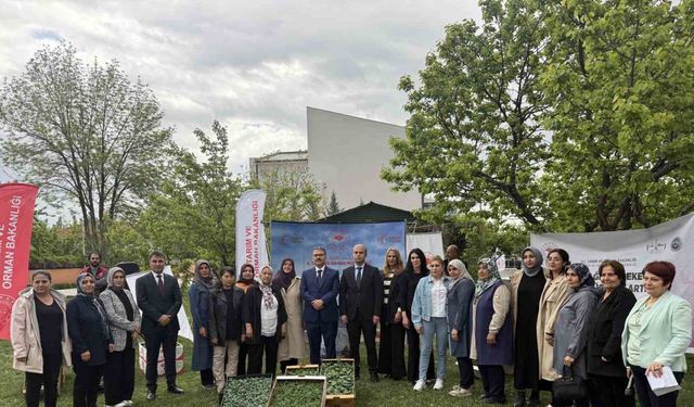 Iğdır’da kadın çiftçilere fide dağıtımı yapıldı