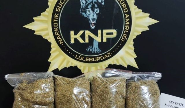 Kırklareli’nde uyuşturucu operasyonu: 2 tutuklama