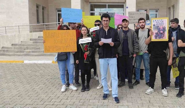 Öğrenciler ölen arkadaşları için eylem yaptı, üniversite ile ilgili yeni skandal ortaya çıktı