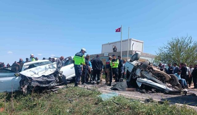 Şanlıurfa’da feci kaza: 3 ölü, 2 yaralı