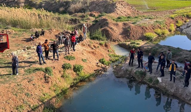 Şanlıurfa’da tahliye kanalına düşen çocuk boğuldu
