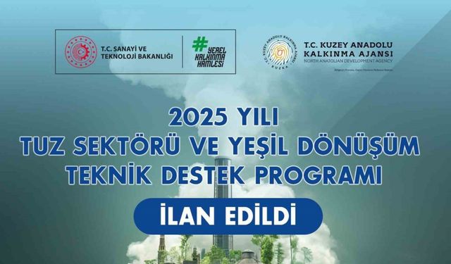 Tuz sektörü için önemli program: 4 milyon lira destek sağlanması planlanıyor