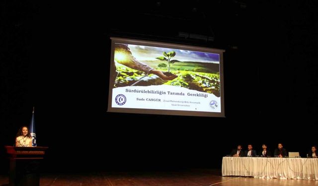 Uşak Üniversitesi’nde Ege Bölgesi 1. İklim Değişikliği ve Sürdürülebilir Tarım Paneli düzenlendi