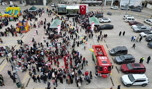 ‘Yeşil Vatan Tırı’ 2 bine yakın miniği hem eğlendirdi hem de bilinçlendirdi