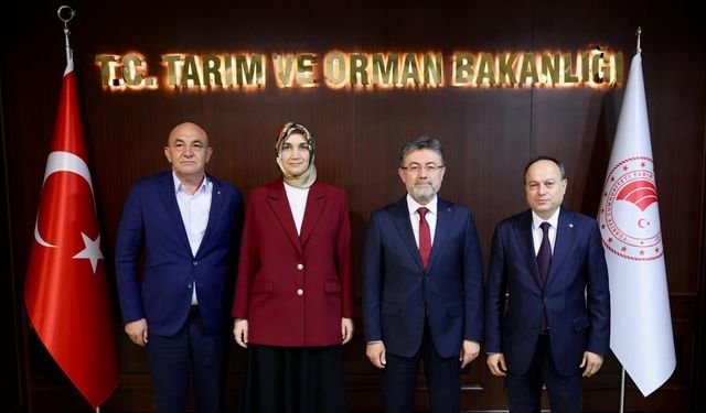 Afyonkarahisar heyetinden Tarım ve Orman Bakanı Yumaklı’ya ziyaret