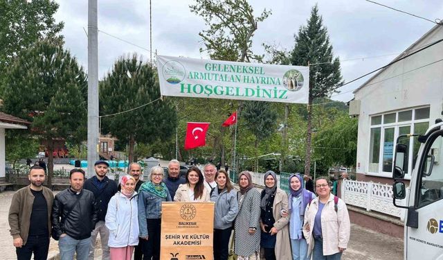 Akademi öğretmenleri Armutalan’da atölye ziyareti yaptı
