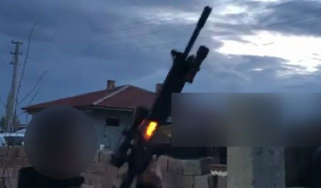 Aksaray’da 35 adrese silahlı maganda operasyonu: Evlerden cephanelik çıktı