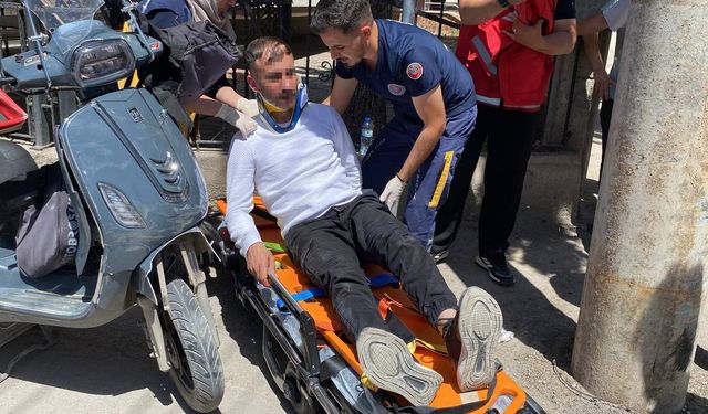 Aksaray’da motosiklet ile otomobil çarpıştı: 1 yaralı