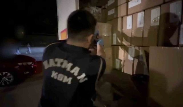 Batman’da 2 bin 100 adet kaçak elektronik sigara ele geçirildi